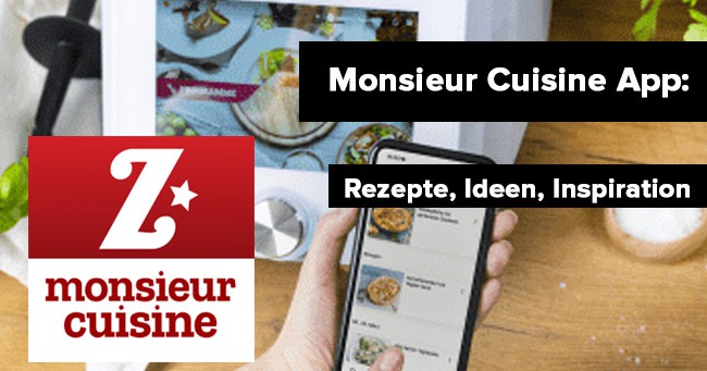 ZauberMix App und Webseite mit Rezepten für den Monsieur Cuisine