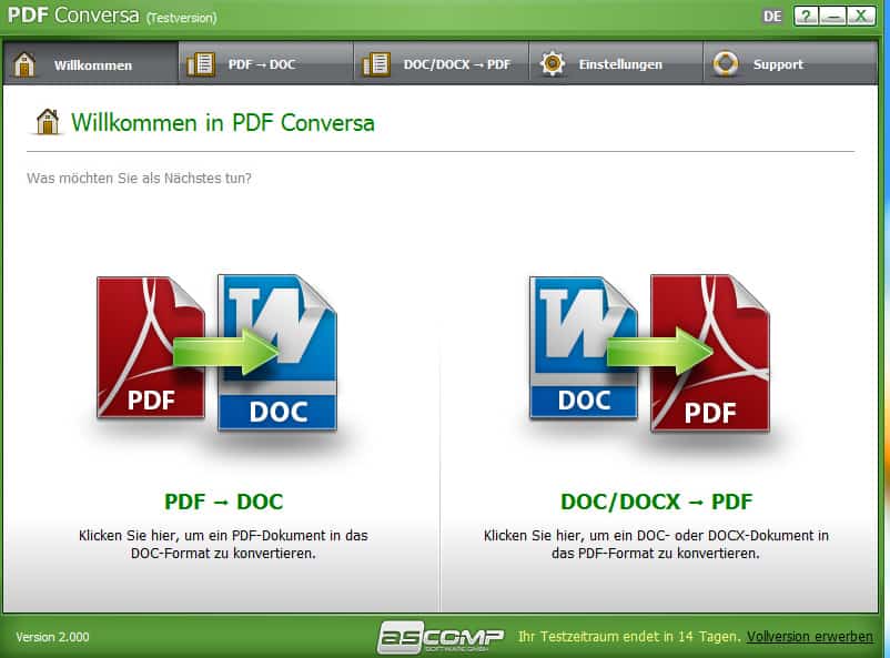 PDF Conversa key gratis umsonst