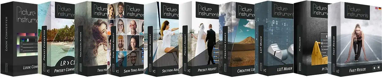 Software zur digitalen Bildbearbeitung von Picture Instruments