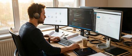 Der Prozess: Hosting, Software und Domain-Registrierung Der Prozess: Hosting, Software und Domain-Registrierung