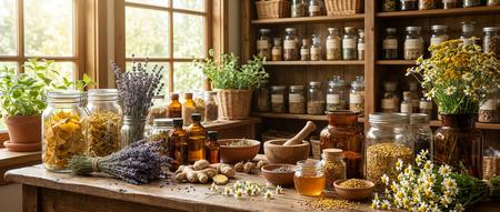 Vitamine und Kräuter Vitamine und Kräuter