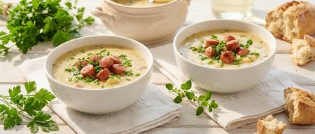 Kartoffelsuppe mit Wienern Kartoffelsuppe mit Wienern