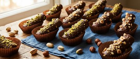 Winterliche Trinkschokolade am Stiel Winterliche Trinkschokolade am Stiel