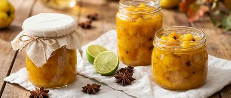 Quitten-Kürbis-Chutney Quitten-Kürbis-Chutney