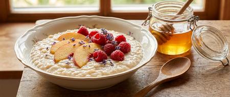 Milchreis mit Früchten Milchreis mit Früchten