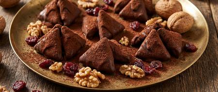 Walnuss-Schoko-Zimtkonfekt Walnuss-Schoko-Zimtkonfekt