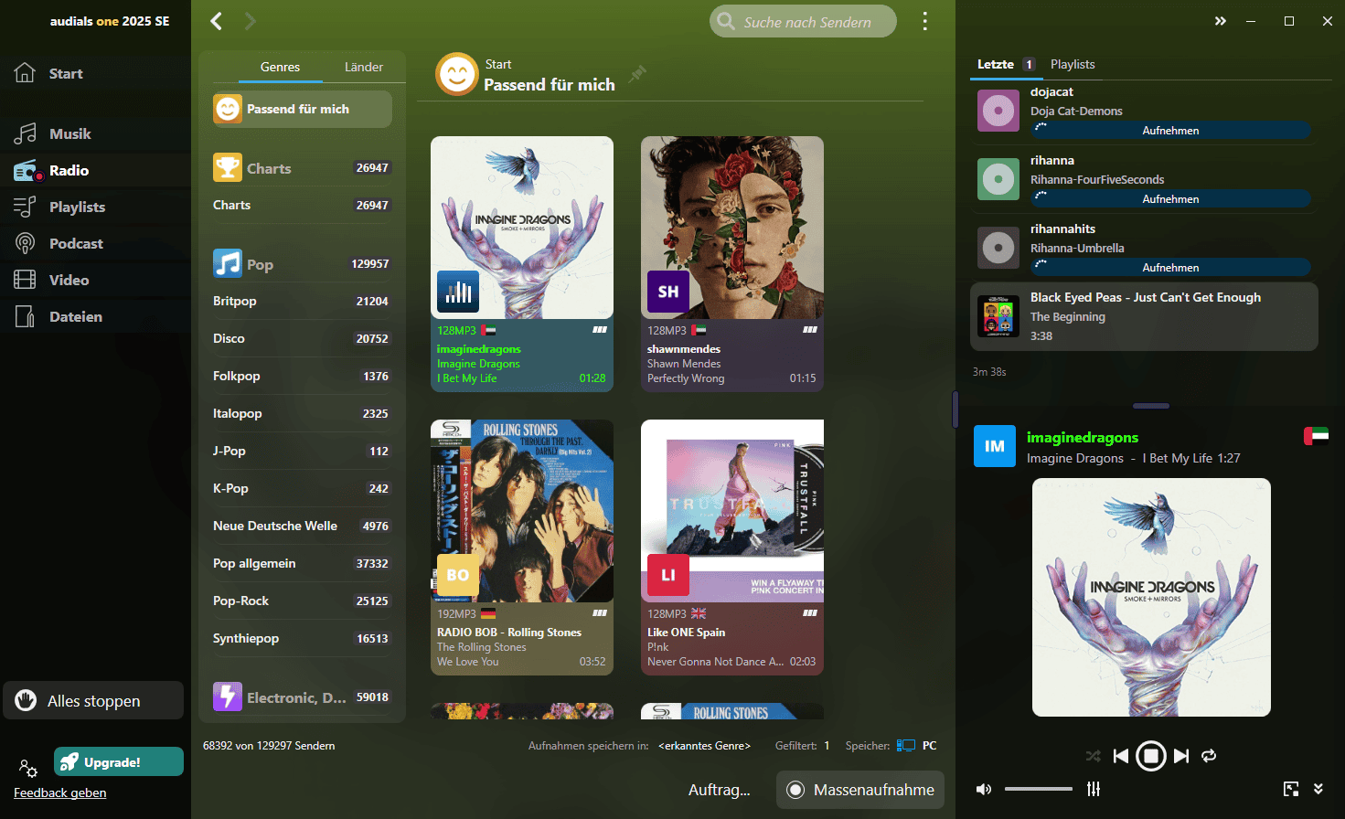 Audials One 2026 SE – Screenshot Audials One 2026 SE Screenshot – Ashampoo Software