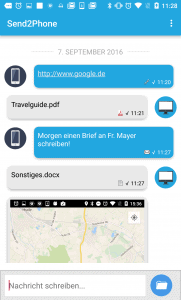 Send2Phone - Das Organisationstalent fürs Smartphone gratis runterladen