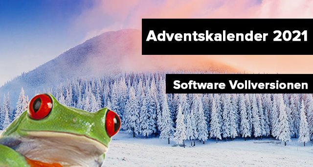 Software Adventskalender 2021: Vollversionen gratis