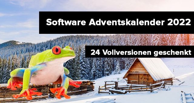 Software Adventskalender 2022: 24 attraktive Download-Deals
