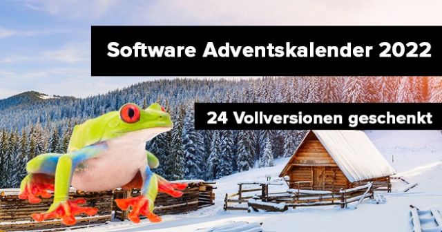 Software Adventskalender 2022: 24 attraktive Download-Deals