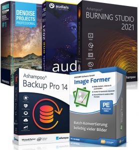 Softwarebundle 2021: 5 Vollversionen für kurze Zeit kostenlos sichern