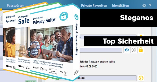 Datensicherheit mit Steganos
