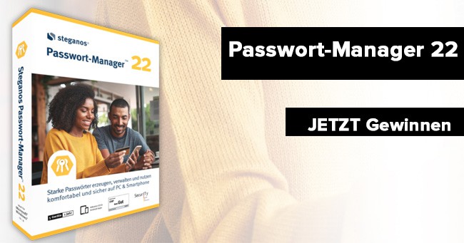 Steganos Passwort Manager 22 verlosung