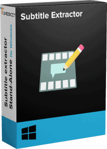 Subtitle Extractor gratis Software-Vollversion sichern