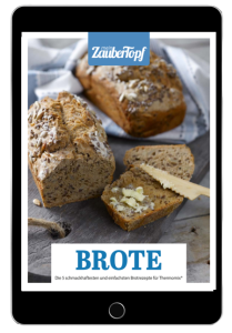 Thermomix Brot Rezepte – Produktbild Thermomix Brot Rezepte – ZauberTopf kostenlos