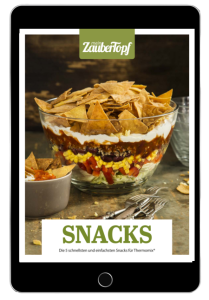 Thermomix Snack Rezepte – Produktbild Thermomix Snack Rezepte – ZauberTopf kostenlos