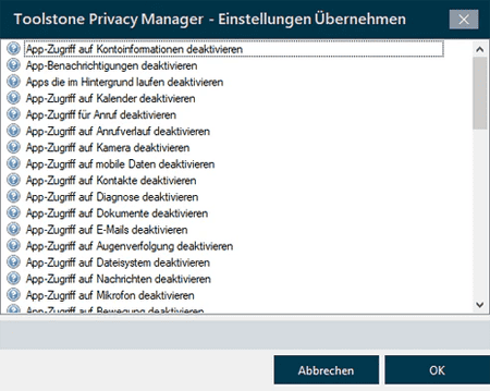 Toolstone Privacy Manager kostenlos Toolstone Privacy Manager kostenlos