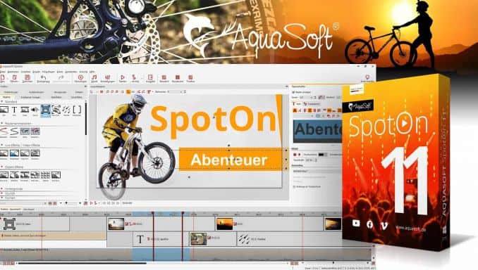 Aquasoft SpotOn 11: Videos für Social Media erstellen. Gratis software