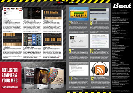 Beat workzone: 15 GB Synthesizer und Sounds gratis