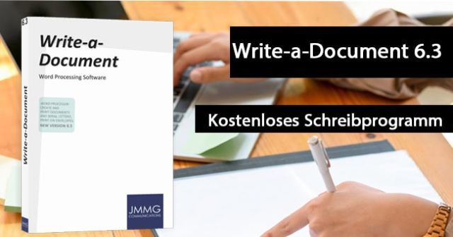 Write-a-Document 6.3 Texterstellung Software kostenfrei