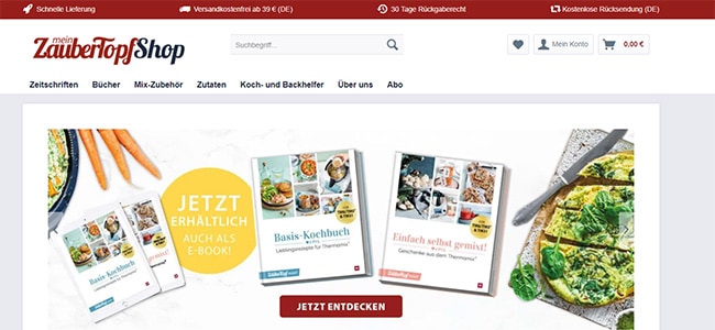 Gutschein und Rabatt für zaubertopf-shop